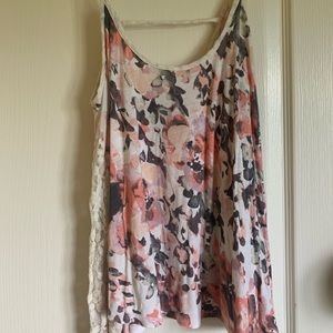 floral tank top